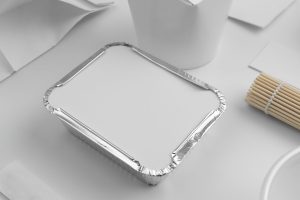 Envase para mantener la comica caliente