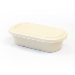 Envase ovalado 23x13x6,5cm con tapa (500 uds)