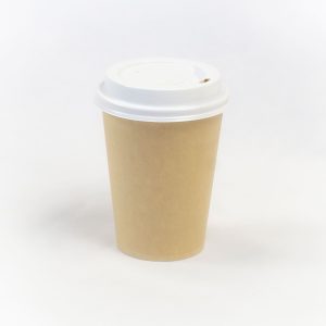 Vaso para café de cartón 240ml con tapa (1000 uds)