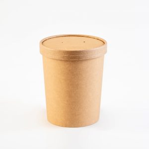 Tarrina sopera 900 ml con tapa (500 uds)