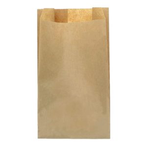 Bolsas para bollería 14+7×26 cm natural kraft (250 uds)