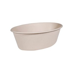 Envase ecológico para pollo asado 2400 cc con tapa (200 uds)