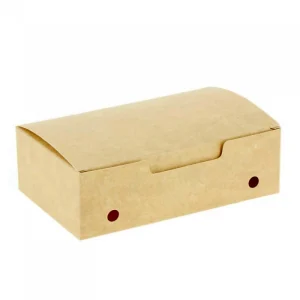 Caja de comida kraft para fritos 1000 ml (200 uds)