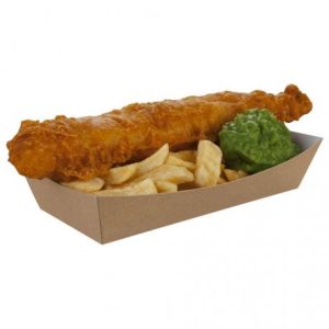 Barqueta larga 220/190 x 115/85 x 45 mm