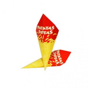 Conos para fritos impresos