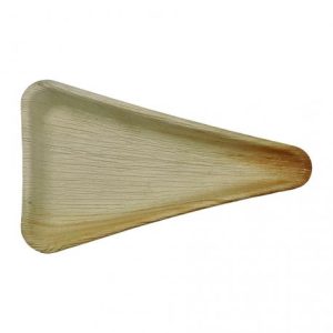 Platos catering de hoja de Palma Triangulares 250 x 140mm