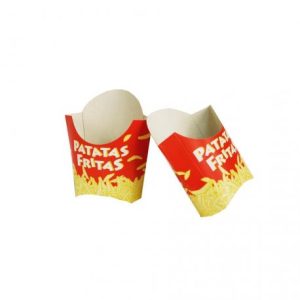 Petaca para patatas frirtas impresas
