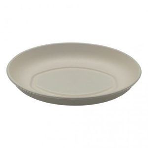 Platos de caña de azúcar Ovalados hondos 750ml 236 x 169 x 40mm
