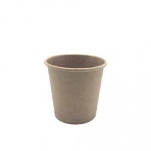 Vasos de papel kraft resistentes