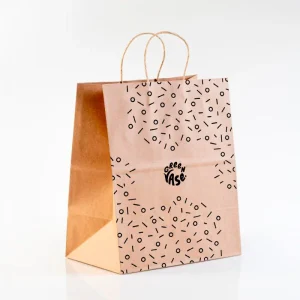 Bolsas personalizada con asa 27+16x27cm