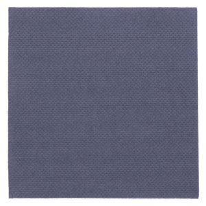Servilletas de papel azul marino ECOLABEL «DOUBLE POINT»