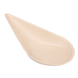 Recipiente cuchara gota de bagazo natural «BIONIC»