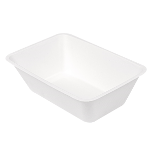 Barquillas de bagazo blancas BIONIC