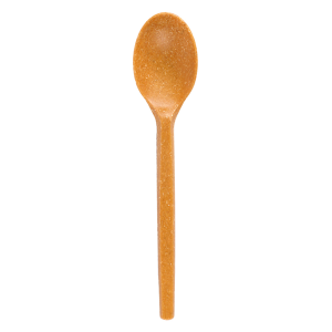 Cuchara natural de fibra de madera