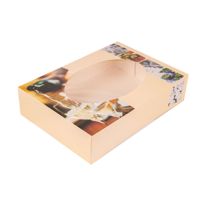 Cajas catrering automontables con ventana