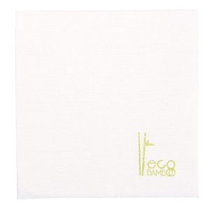 Servilletas color blanco 1/4 «ECO-BAMBOO»