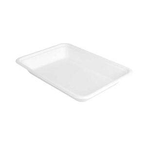 Bandejas de bagazo bionic desechables de colores