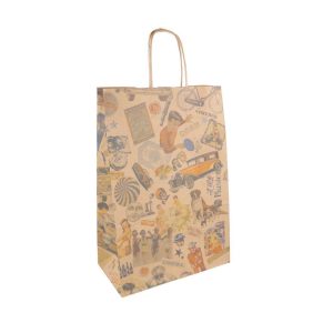 Bolsas sos kraft con asas «VINTAGE»