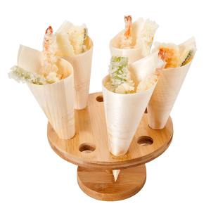 Expositor de 10 / 20 conos de madera