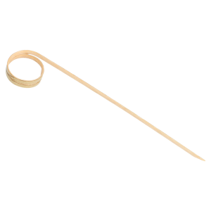 Picks de bambú con forma de Espiral