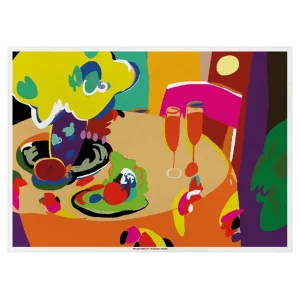 Mantelines offset ‘brindis’ 70 g/m2 31×43 cm cuatricromía papel