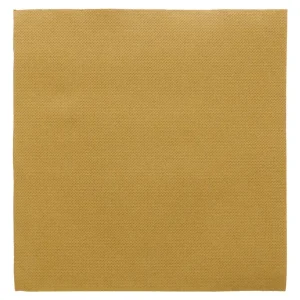 Servilletas ecolabel ‘double point’ 18 g/m2 39×39 cm oro tissue