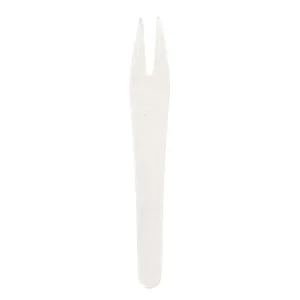Picks patatas fritas ‘paper pick’ 590 g/m2 8,5 cm blanco cartón