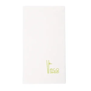 Servilletas p. 1/8 ‘eco-bamboo’ 70 g/m2 40×40 cm blanco bambú