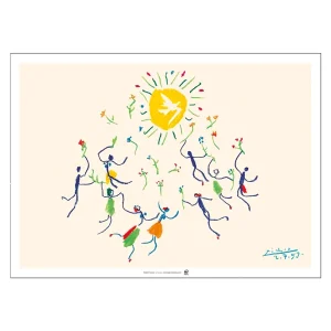 Mantelines offset ‘picasso’ 70 g/m2 31×43 cm cuatricromía papel