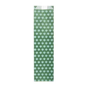Estuches para cubiertos ‘park avenue’ 32 g/m2 7+4×26 cm verde pradera celulosa