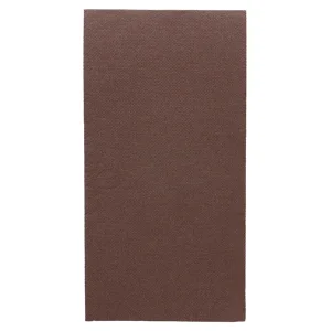 Servilletas ecolabel p. 1/8 ‘double point’ 18 g/m2 40×40 cm chocolate tissue