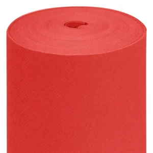 Mantel en rollo 55 g/m2 1,20×50 m rojo airlaid