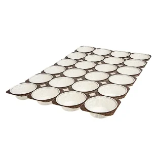 Bandejas 24 madalenas 50 g 33,6×50,4 cm papel