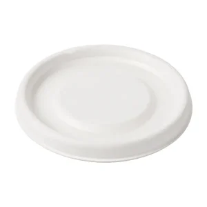 Tapas para tarrinas 150.60 ‘bionic’ ø 7,7 cm blanco bagazo