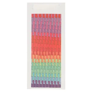 Bolsas cubiertos + servilleta ‘just in time – colorama’ 90 + 10pe g/m2 8,5×19,5 cm blanco airlaid