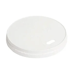 Tapas para vasos 350 + 24 pe g/m2 ø 8 cm blanco cartoncillo