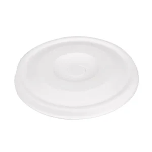 Tapas para vasos 9cm ‘bionic’ ø 90 mm blanco bagazo