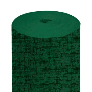 Mantel en rollo ‘jazz’ 55 g/m2 1,20×50 m verde jaguar airlaid