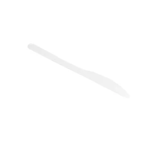 Cuchillos 18 cm blanco cpla