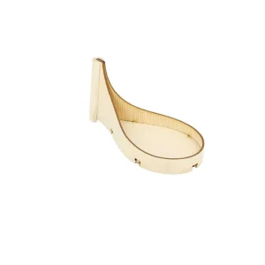 Mini cucharas para tapas 10,5x5x5 cm natural bambú