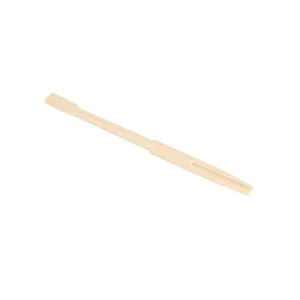 Mini tenedores 9 cm natural bambú