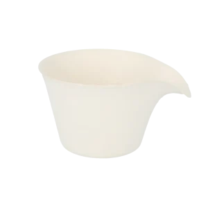 Tazas de café ‘bionic’ 150 ml ø 8,9(10,7)x6 cm blanco bagazo