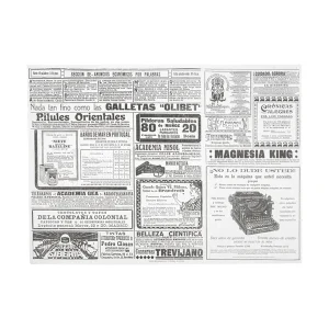 Mantelines ‘gaceta’ 48 g/m2 31×43 cm blanco celulosa