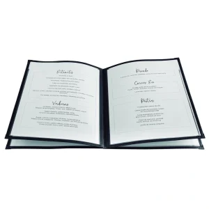 Porta Menu A4 Cuadruple