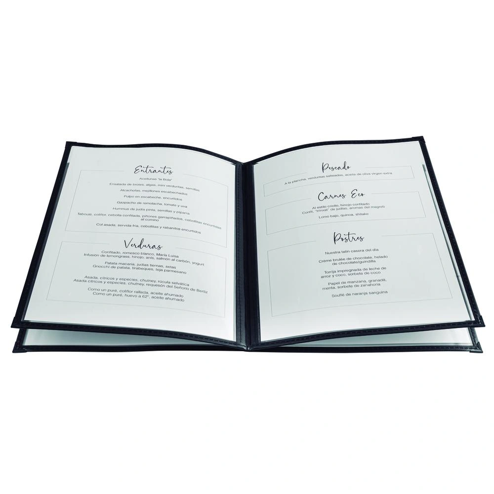 28405-PORTA MENÚ CUÁTRIPLE