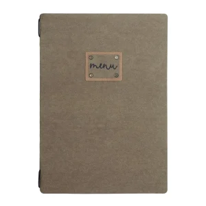 Porta Menú A5 Natural 16,5×23,5 Cm
