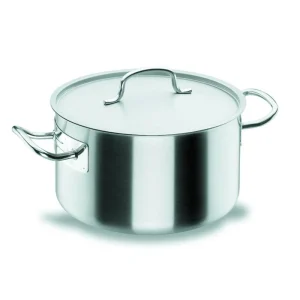 Cacerola Acero Inox Chef Con Tapa Lacor