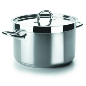 Cacerola Alta Chef-Luxe Inox Con Tapa Lacor