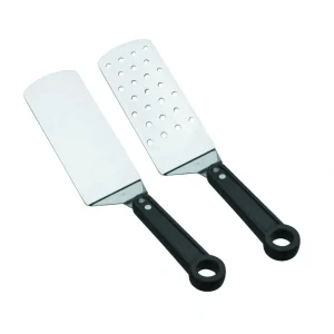 Espatula Lisa Mango Negro 35 Cm