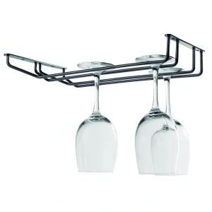 Soporte De Copas Techo Doble Black